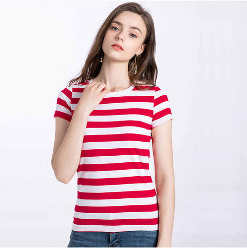 Red stripped T-shirt